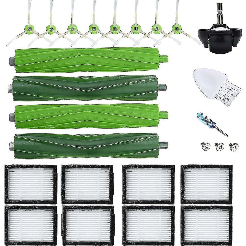 21 Rechange Irobot Roomba E5 E6 I6 I6 + I3 I3 + I4 I4 + I7 I7 + I8 - Crea