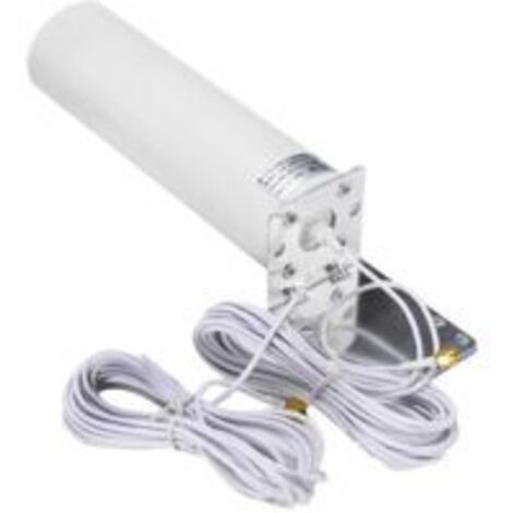 Crea – Antenne externe 4G LTE double SMA mâle – Gain 10-12 dBi – Fréquence 698-2700 MHz – Câble 5 m pour routeur et modem extérieur