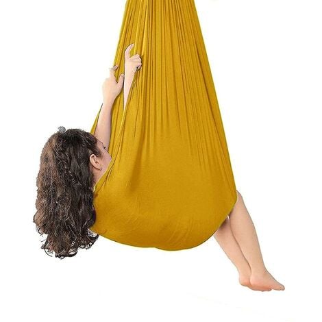 CREA Balançoire thérapeutique d'intérieur pour enfants, balançoire douce avec besoins spéciaux