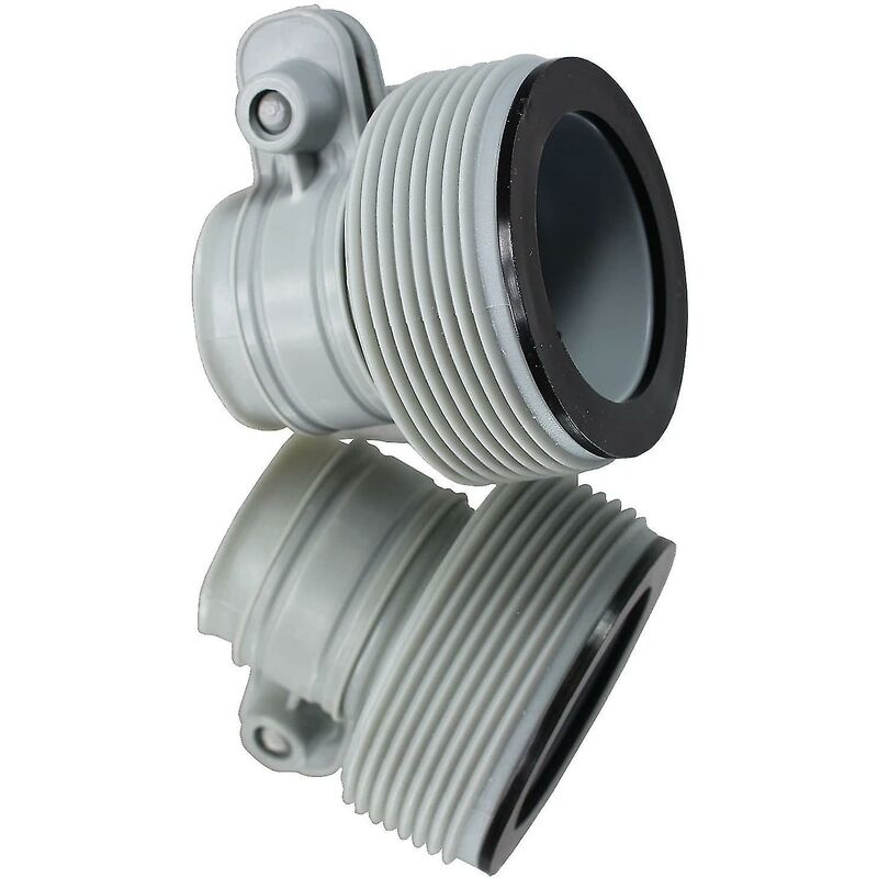 CREA Bestway 58236 - Intex 10722 - Lot de 2 adaptateurs pour pompe à filtre 32 à 38 mm