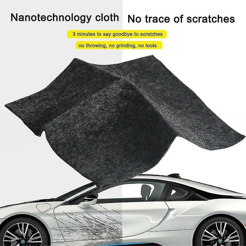 Car Scratch Remover Nano Sparkle Magic Scratch Remover Scratch Eraser Cloth - Crea