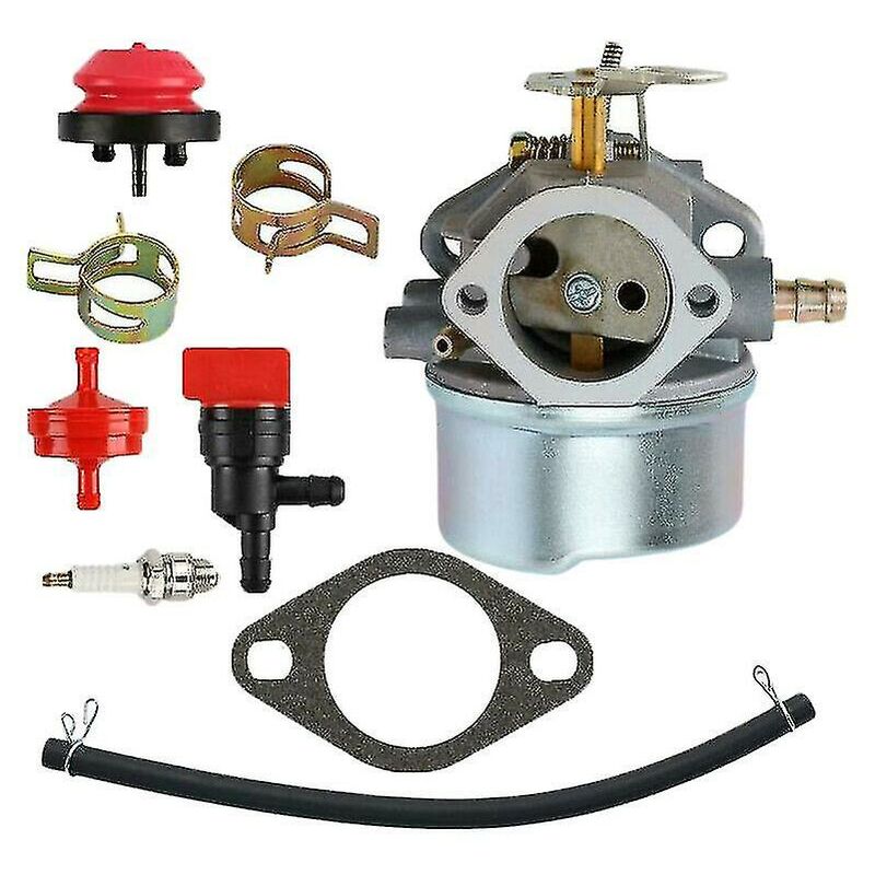 Crea - Carburetor Carb Kit Snowblower Parts For Tecumseh 8hp 9hp 10hp 640349