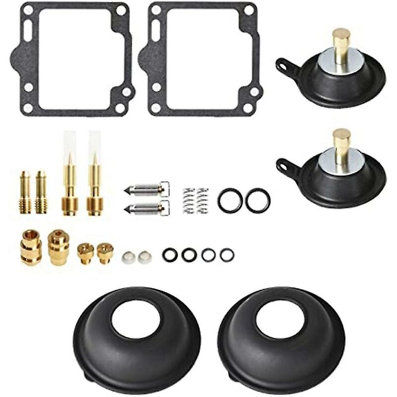 Crea - Carburetor Diaphragm Repair Kit For Yamaha Virago Xv 750 1988-1997
