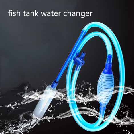 CREA – changeur d'eau pour aquarium, pompe à siphon à aspiration manuelle pour le lavage du sable, outil de nettoyage pour aquarium