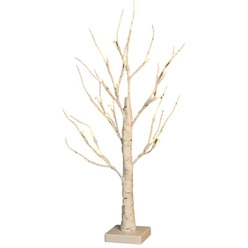 Décoration de Pâques pour la maison, minuterie alimentée par batterie pour arbre de Pâques, éclairage de bouleau avec lumières led, lumières d'arbre