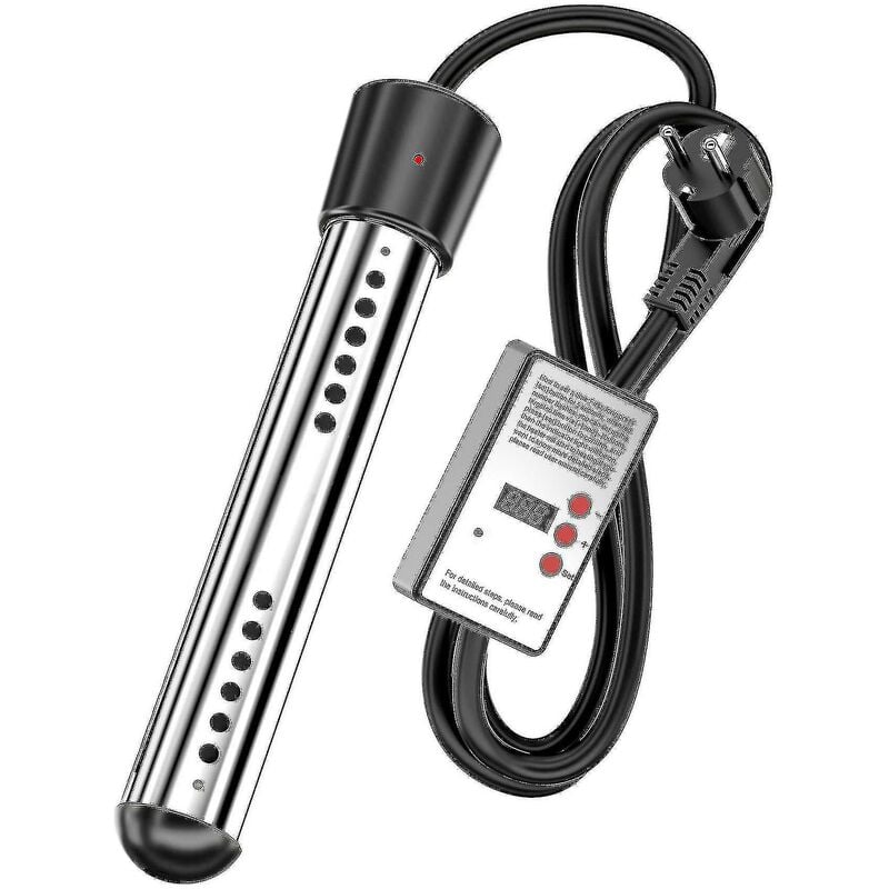 CREA Electric Submersible Water Heater 3000w Swimming Pool Rapid Heating Heating Rod Intelligent Timing