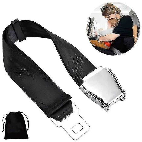 CREA Extension de ceinture de sécurité pour avion Extension de ceinture de sécurité réglable universelle Extension de ceinture de sécurité pour avion Ceinture de sécurité pour avion de sécurité pour e