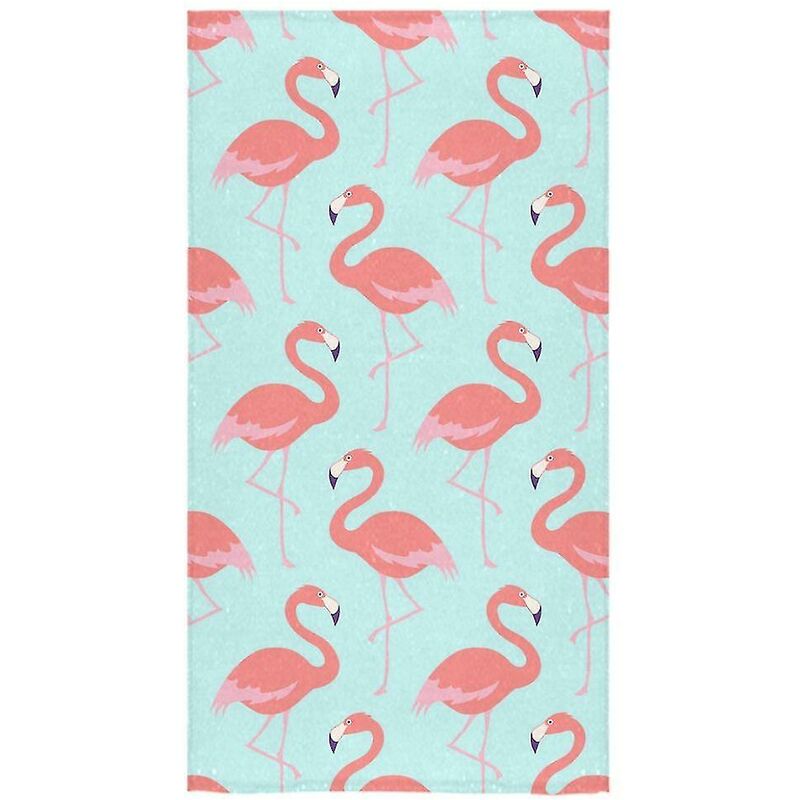 Flamingo Bird Bath Towel Hand Towel Shower Towel Washcloth 75x140 Cm - Crea