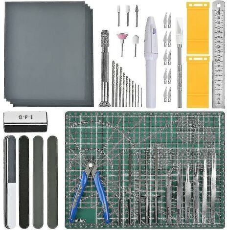 CREA Gundam Model Tools Kit Hobby Building Tools Craft Set Gundam Modeler Basic Tools