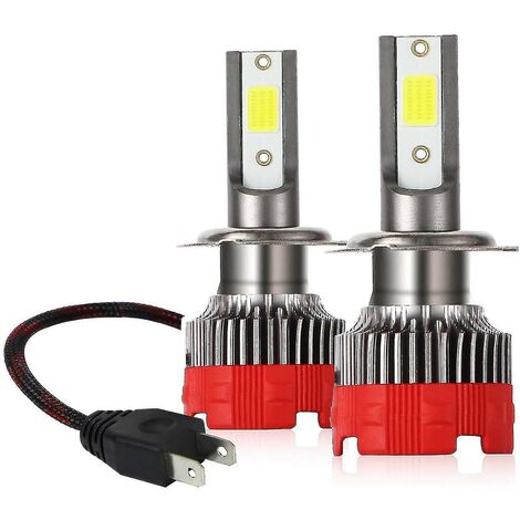 CREA H7 Led Headlight Bulbs 6000k High Beam Low Beam 55w 8000 Lumens Fog