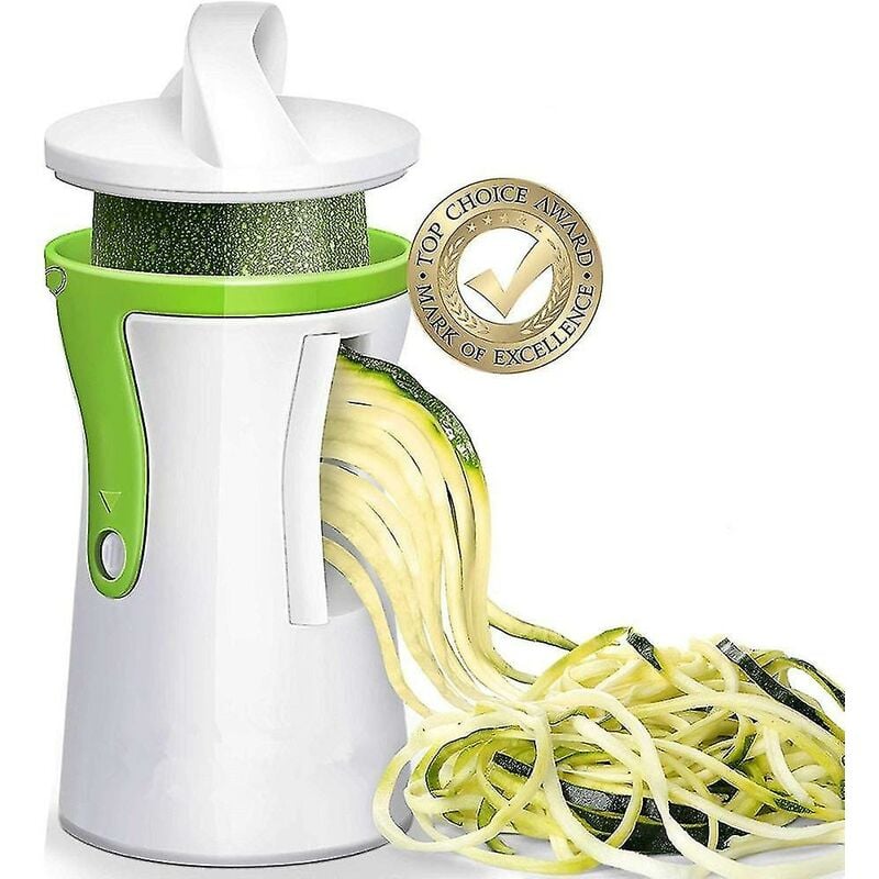 Crea - Heavy Duty Spiralizer Vegetable Slicer Vegetable Spiral Slicer Cutter Zucchini Pasta Noodle Spaghetti Maker
