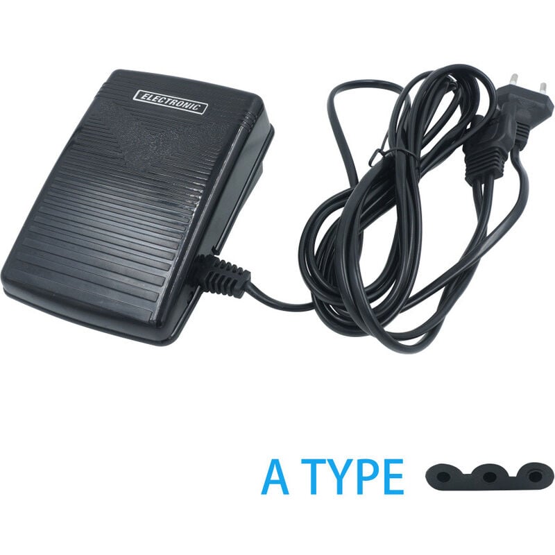 Machine à coudre universelle pour maison, pédale de démarrage, pédale de commande au pied - Crea