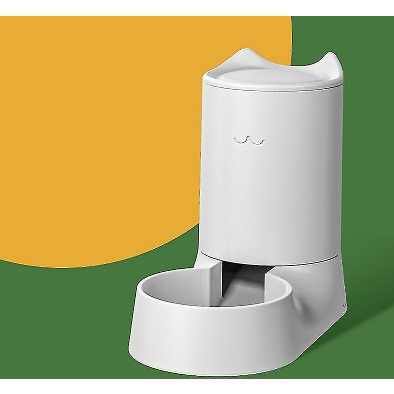 Pet Cat Automatic Feeder Dog Multi-function Anti-knock Cat And Dog Combination Feeding Dog Bowl - Crea