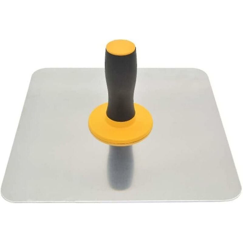 CREA Plaster Hawk Aluminium Plaster Mortar Board Holder With Handle, 300x300 Mm Plastering Hawk Plastering Tool