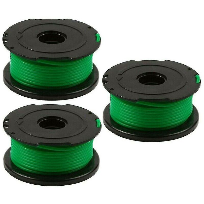 CREA pour débroussailleuse Black & Decker, bobine verte et ligne X 3 Gl7033 (bejoey)