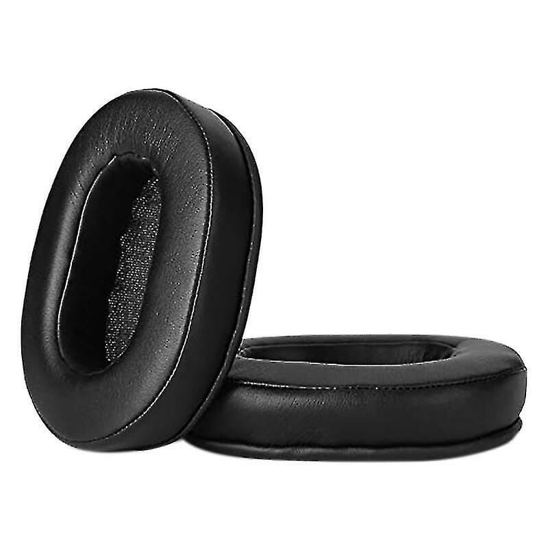 Crea - Replacement Ear Pads For Ath M50x Fits Audio Technica M40x M30x Black
