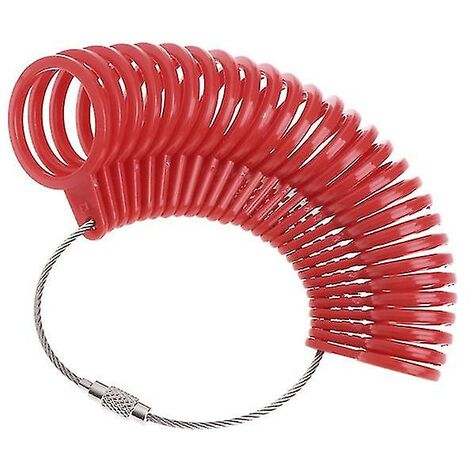 CREA Ring Sizer Measuring Tool Finger Ring Size Gauge Ring Mandrel Standard Size Tool