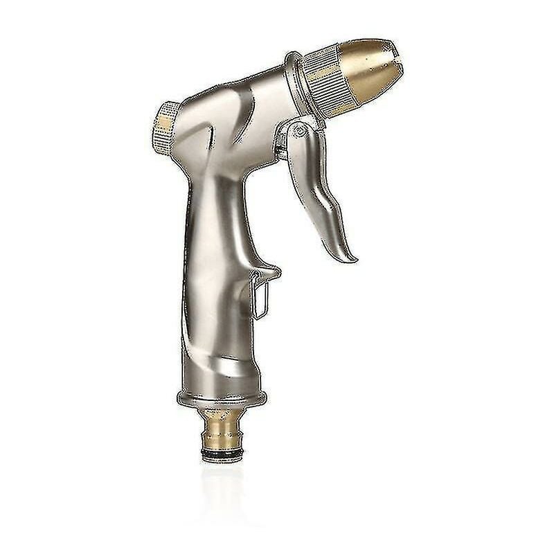 CREA Upgrade Garden Hose Nozzle Sprayer,heavy Duty Metal Handheld Water Nozzle High Pressure