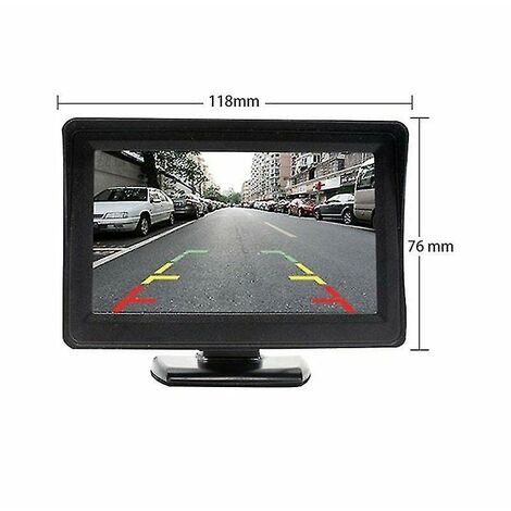 CREA Wireless Backup Camera System Kit For Car/truck/van/pickup/motorhome 4.3`` Cisea Monitor Rear View Backup System