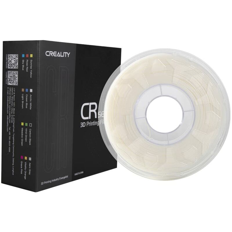 Image of Cr-Pla Filamento - 1,75 mm - 1 Kg - Bianco - Creality