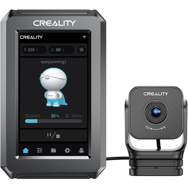 Image of Creality Nebula Smart Kit, Nebula Pad con fotocamera stampante 3D Nebula, stampa ad alta velocità, monitoraggio remoto touchscreen da 4,3 pollici,