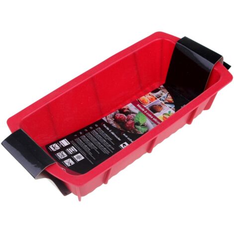 Crealys - crealys teglia per cake in silicone 25x12.5x6cm - 513004 - 3367305130045