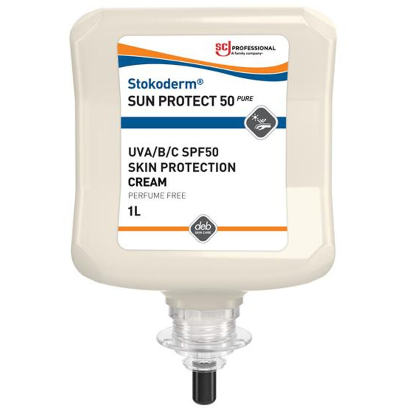 FP - sc Johnson Professional SPC1L Stokoderm Sun Protect 50 Pure Cartridge 1 Litre