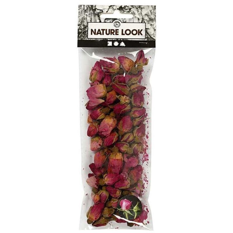 Fleurs séchées - Boutons de rose 15 g