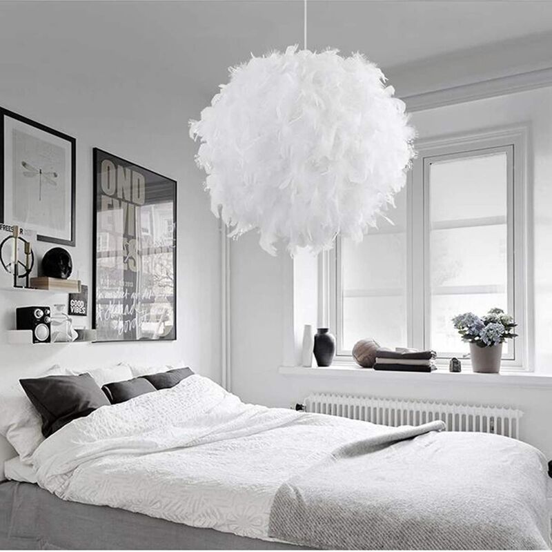 Image of Creative Ø25CM Romantic Pendant Lights Pure&hellip;