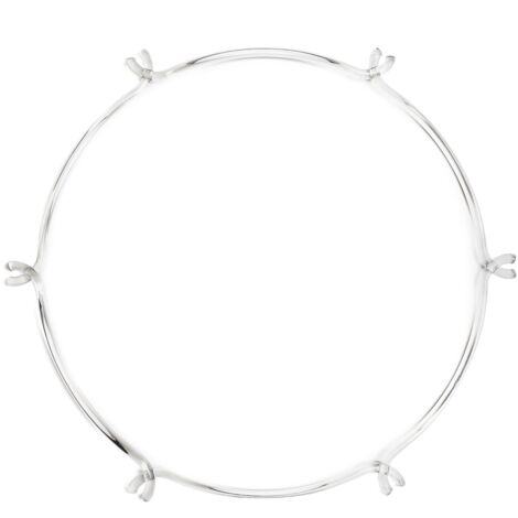 creative cables - Cage Circle - Cadre de lustre - M - Ï 60 cm, Transparent