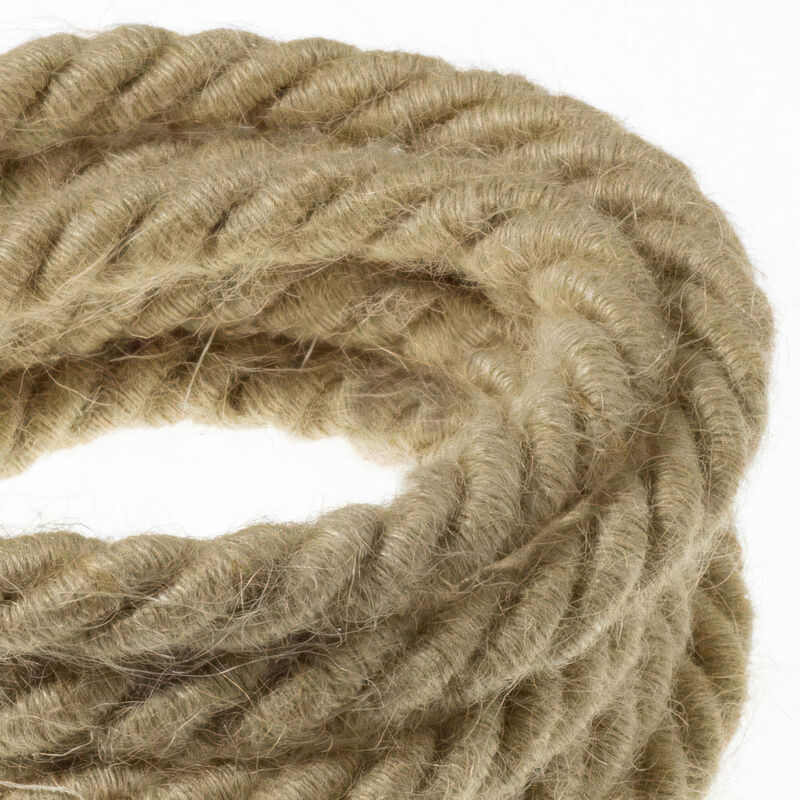 Creative-Cables Cordon XL Ø16 mm 3x0,75 mm² (20 m, Beige)
