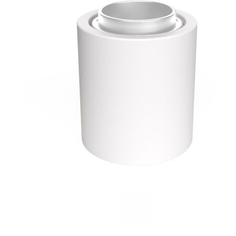 creative cables - Douille murale ou de plafond E27 - Etanche IP44 - Blanc