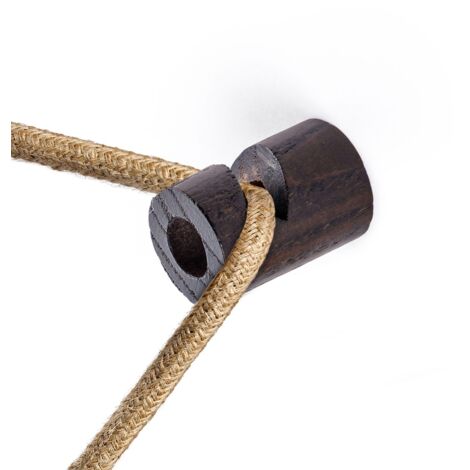 Creative-cables italia descentralizador de madera efecto 'wenguÉ' kdcgl04