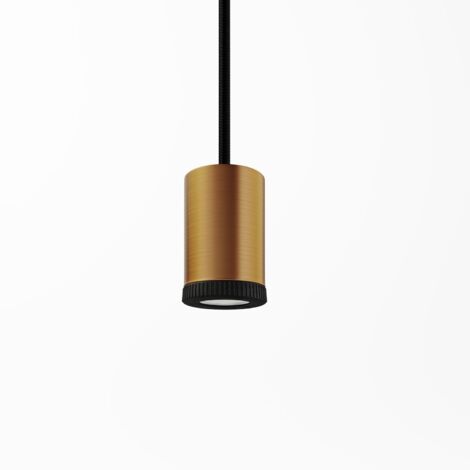 creative cables - Lampe suspendue simple Mini Spotlight GU1d0