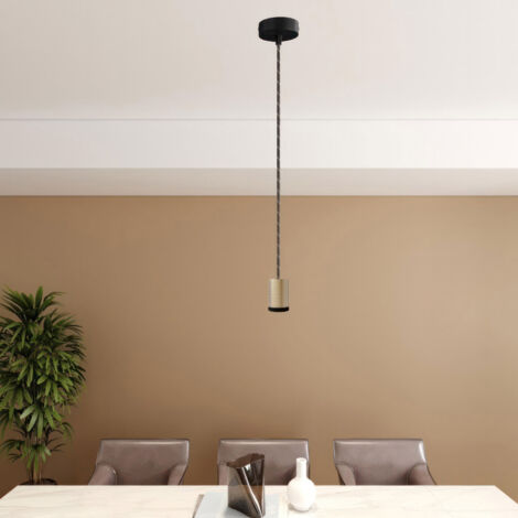 creative cables - Lampe suspendue simple Mini Spotlight GU1d0