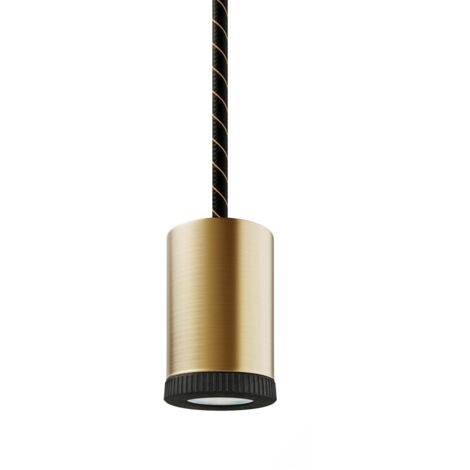 creative cables - Mini Spot LED GU1d0 - Avec ampoule, Satin Bronze