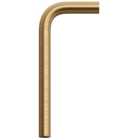 creative cables - Rallonge métallique courbée de 14 cm - Bronze satiné