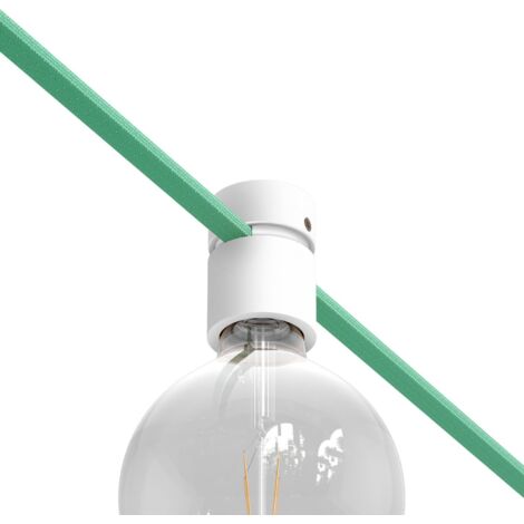 Creative-cables support de lampe en bois pour câble caténaire - blcat02