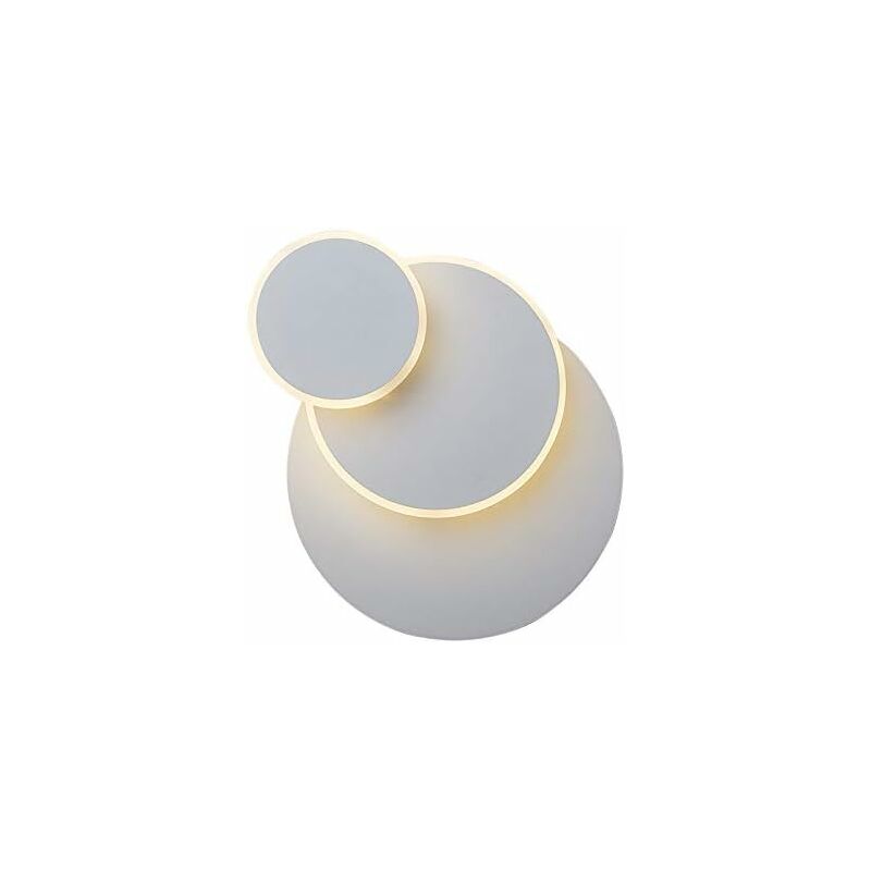 Creative Eclipse Shape 3 In 1 Solid Protection Wall Sconce Indoor Wall Lamp Modern Simple Wall Light for Living Room Aisle Balcony Led Chrome Bedroom