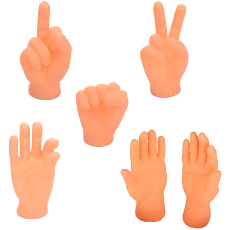 Creative Finger Fidget Toys Petite Main Taquiner Le Chat Pet Toy Finger 6pcs