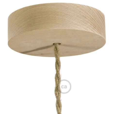 CREATIVE CABLES Kreativ-kabel holz rosette kit krl0110-durchmesser 12cm