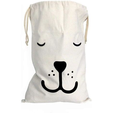 Creative Sac de blanchisserie de Corde de Cordon Grand accrochant avec la Corde Joue Le Sac de Rangement de Stockage de Jouets de Sacs de Machine à Laver