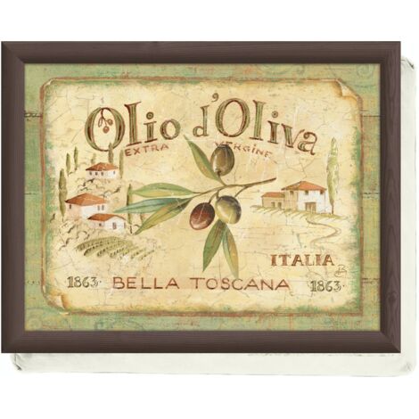 Creative Tops - Geschenk-Tablett de mit integriertem Kissen, Design mit Olio d'Oliva Titel