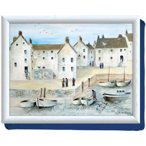 Creative Tops Premium Cushion Tray de Gift, Design Cornish Harbour