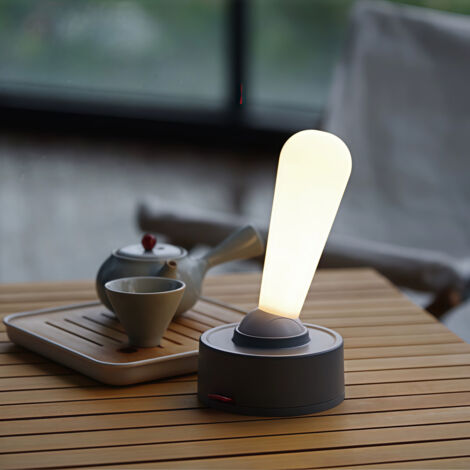 Creative USB charging rocker switch night light-White