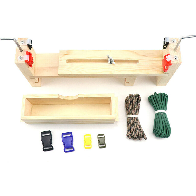 Creatore di braccialetti in paracord regolabile