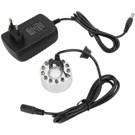 Creatore di nebbia a ultrasuoni a 12 LED per fontana DC 24V-RAPANDA