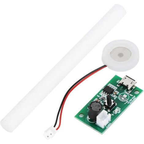 Creatore di nebbia ad ultrasuoni, umidificatore atomizzatore USB da 740 fori 5μm con interruttore temporizzato per casa e ufficio
