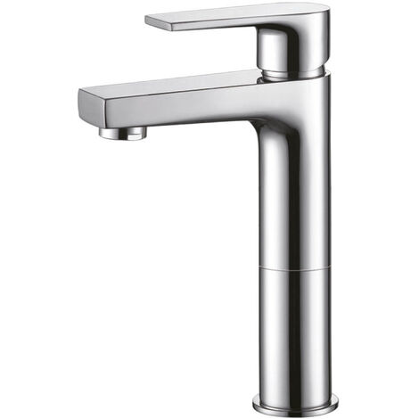 Creavit Sharp hohe Waschbecken Armatur Chrom