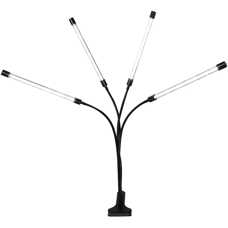 

Crece la luz de las plantas LED crece la planta crece la luz 80W Luz con clip brillo ajustable Timing 4/8 / 12H